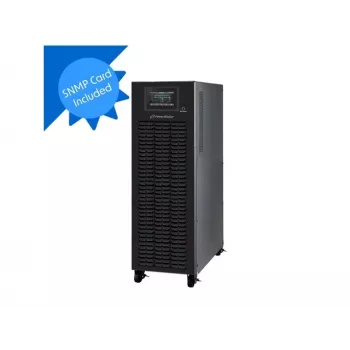 POWER WALKER VFI 10000 CPG PF1 3/3 BE ON-LINE 10KVA USV terminal USB-B RS-232 3/3 fase LCD SNMP tower