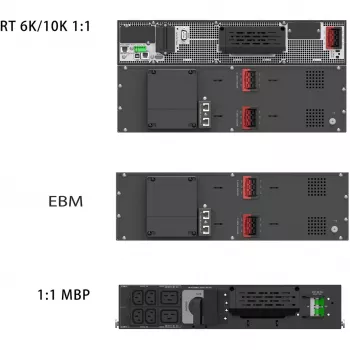 PowerWalker On-Line 10000VA Rack USV ICR IoT - 10kW dubbelconversie, 3U, hot-swappable accu's