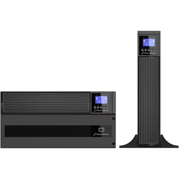 PowerWalker On-Line 10000VA Rack USV ICR IoT - 10kW dubbelconversie, 3U, hot-swappable accu's