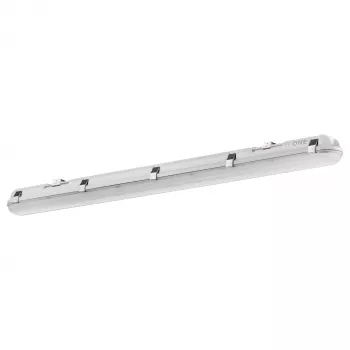 PRACHT CREATIVES PRAC 5800222-LUNA_BL_ONE 60cm LED-lineaire verlichting, instelbaar 9/11/14/17W, 4000K, 115°, zwart