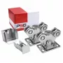 PRESONUS trolleypakket PSG 60.00P.80 voor schuifpoorten voor rail 80x80x5 mm
