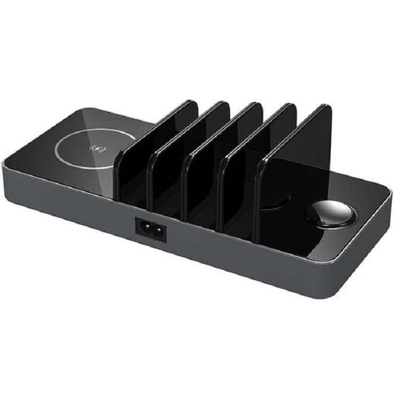 Prestigio Revolt A6 Space Gray 3-in-1 draadloze oplader