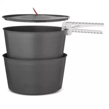 Primus 740320 camping pannenset 2.3 L aluminium, zwart