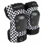 Pro-Tec elleboogbeschermers Checker L - zwart/wit schaakbordpatroon, large, zeer effectieve bescherming voor skateboarden, rollerbladen, BMX, step