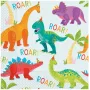 Procos Dino Party 2-laags papieren servetten 33x33 cm, 20 stuks, meerkleurig 97976