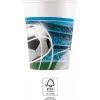 Procos Football Party papieren bekers 200 ml, 8-pack (93746)