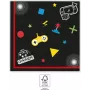 PROCOS Gaming Party 2-laags papieren servetten 20 stuks 33x33 cm meerkleurig (93772)