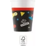 Procos Gaming party papieren bekers 200 ml, 8-pack (93771)