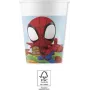 Procos Marvel Spider-Man papieren bekers 200ml 8-pack partybekers 94877