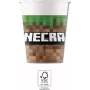 Procos Minecraft feestbeker van karton 250 ml 8-pack 95442