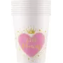 Procos My Little Princess papieren bekers 200ml 8-pack 96477