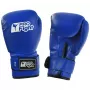 Profight bokshandschoenen Dragon Leather blauw 10 oz