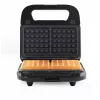 Progress EK6666PVDE 3 in 1 Snack Maker – wafel-, sandwich- en donutmaker, 900W, zwart