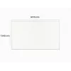 Projectie- en whiteboard 3010 x 1340 mm TK-Team (SPEC)