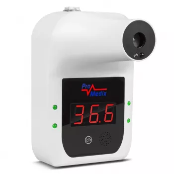 Promedix PR-685 contactloze infrarood wandthermometer voor lichaamstemperatuur (voorhoofd, pols)
