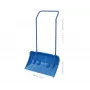 PROSPERPLAST PP. dubbele schop Arctic Blue 80cm sneeuwschep met stalen steel