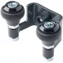 PSG 60.022.7016 bovenste deurgeleidingsbeugel voor schuifdeuren, 42 mm rollen, antracietgrijs RAL7016