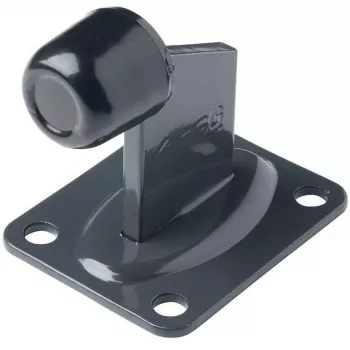 PSG 60.038.7016 antracietgrijze rubberen poortstootbuffer, cilindrisch, 40 mm diameter, 30 mm hoogte, RAL 7016