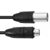 PSSO DMX-kabel IP65 3-pin 15m zwart 30227841