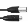 PSSO DMX-kabel IP65 3-pin 15m zwart 30227841