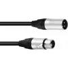 PSSO DMX-kabel XLR 3-pin 20m zwart Neutrik-stekker 30227818