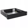 Pulsar ARAD2N 2U 400mm 19-inch rack behuizing zwart