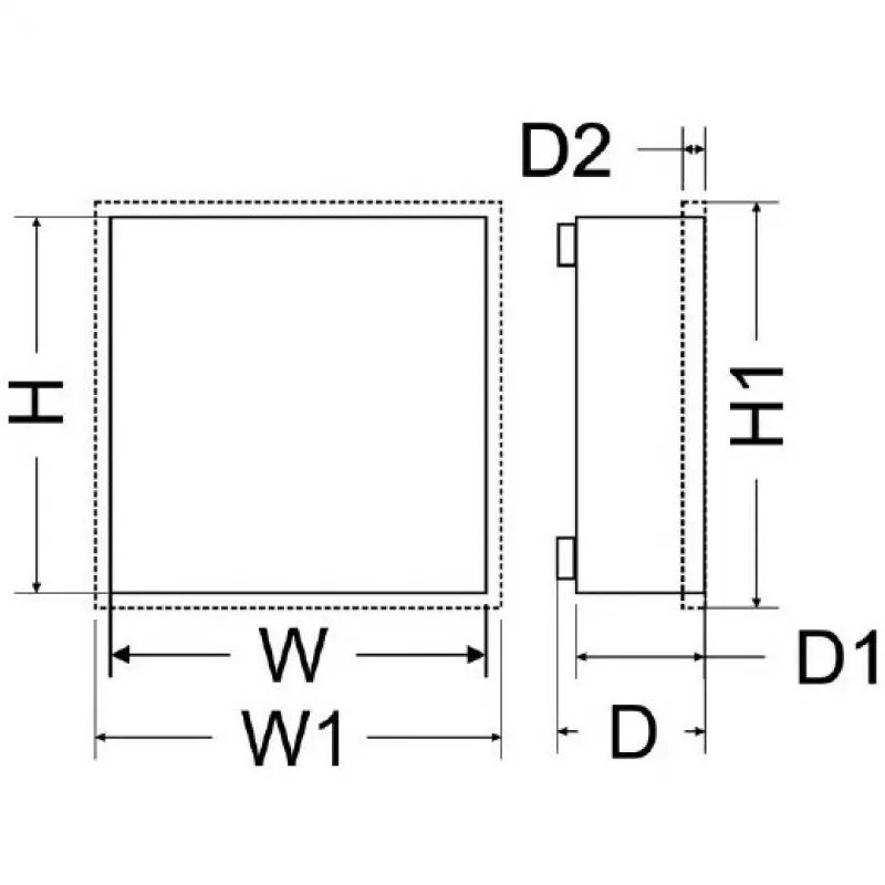 Pulsar AWO000/CA-4,5,6 alarmbehuizing
