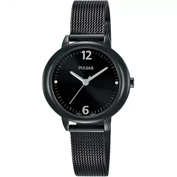 Pulsar dames PH8355X1 quartz analoog horloge 29mm zilver RVS