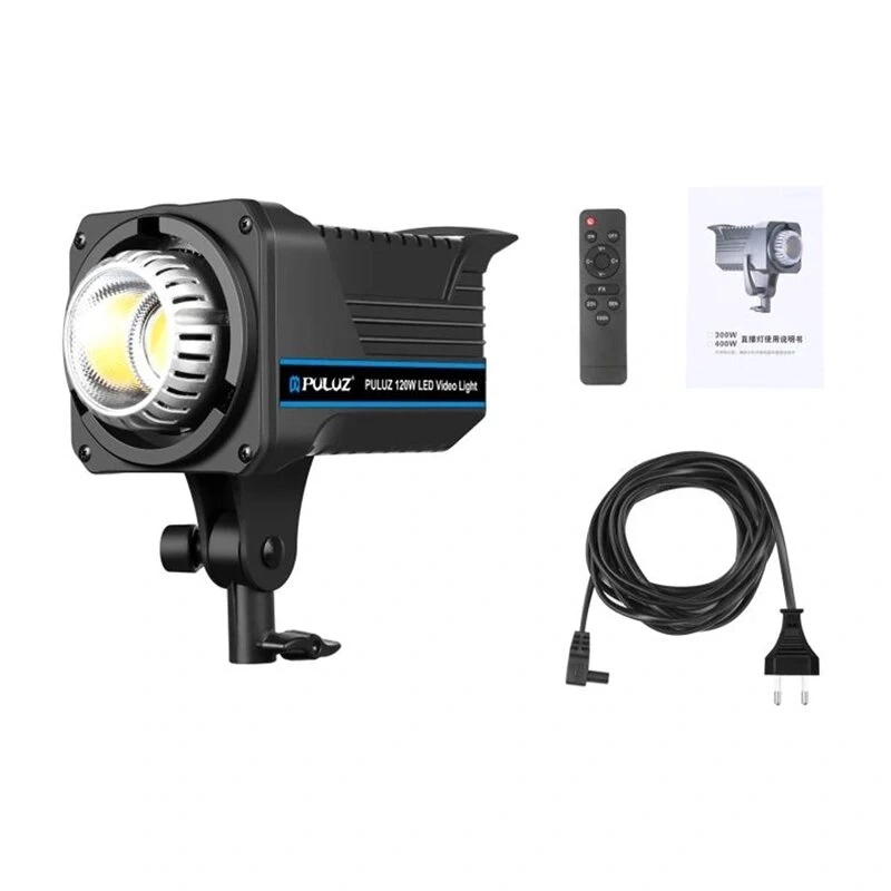 Puluz 120 W LED-studiolamp met kleurtemperatuurregeling en afstandsbediening