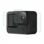 PULUZ PU507 9H gehardglas screen- & objectiefbeschermingsset voor GoPro HERO12/11/10 Black – 3-delige set (voorzijde, achterzijde, objectief)