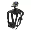 PULUZ borsttuig voor honden voor actioncamera's (GoPro, Insta360, DJI Action) - zwart