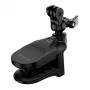 PULUZ helmhouder voor actioncamera's (DJI Action, GoPro Hero) zwart