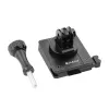 PULUZ helmhouder voor actiecamera's (DJI, GoPro, Insta360) - zwart