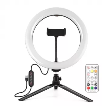 PULUZ LED-ringlicht 26cm met 8,3cm statief USB