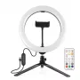 PULUZ LED-ringlicht 26cm met 8,3cm statief USB