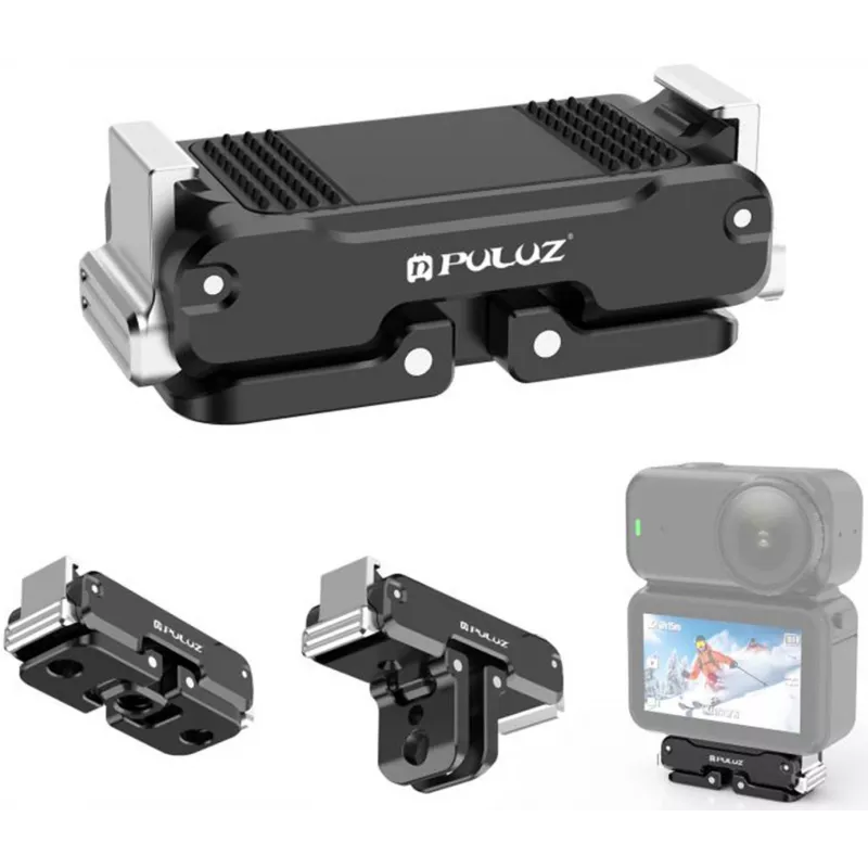 PULUZ Magnetische metalen houder voor DJI Osmo Pocket 2 (zwart)