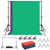 PULUZ fotostudio achtergrond en statiefset 2x2m, RGB