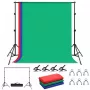 PULUZ fotostudio achtergrond en statiefset 2x2m, RGB