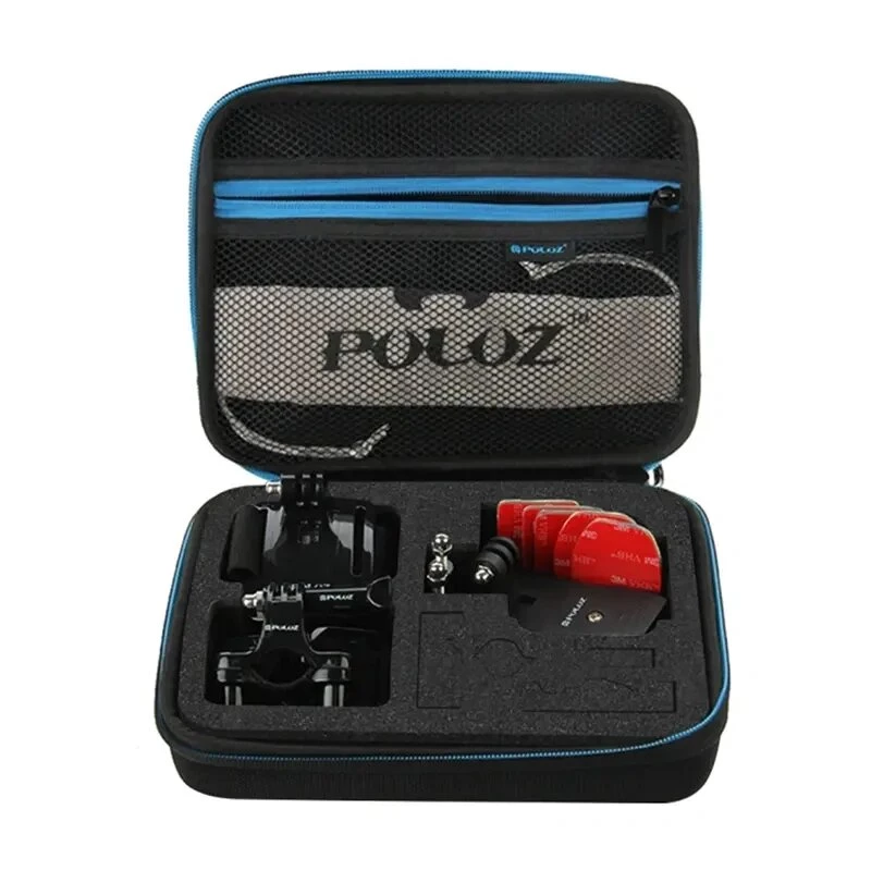 PULUZ Waterdichte reiscase voor actiecamera's en accessoires, 23 x 17 x 7 cm