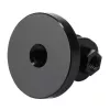 PULUZ PU145B CNC aluminiumlegering actioncam houder adapter met 1/4 inch statiefschroefdraad, zwart