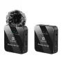 PULUZ PU3153B draadloze lavalier-microfoon 1 TX + 1 RX, 2,4 GHz, USB-C, omnidirectionele condensator, ruisonderdrukking, plug-and-play voor Android & pc