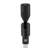 PULUZ PU425 USB-C-lavaliermicrofoon met 1,5 m kabel, omnidirectioneel, plug-and-play