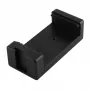 PULUZ PU448B statiefhouder voor smartphone, veerklem met 1/4 inch-20 schroefdraad, geschikt voor 55-85 mm smartphones, zwart ABS