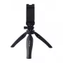 PULUZ PU600B Tafelstatief (Zwart) - Compact kogelkopstatief voor smartphones en camera's