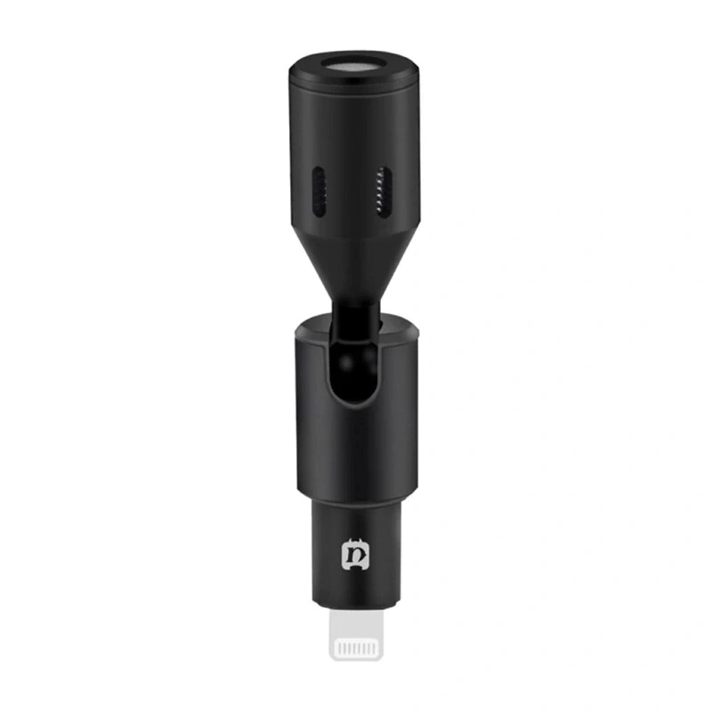PULUZ PU615B Lightning condensatormicrofoon met omnidirectionele karakteristiek voor iOS-apparaten