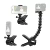 PULUZ PU740B verstelbare houder voor sportcamera's met klem