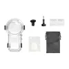 PULUZ PU760T waterdichte behuizing (60 m) met snelkoppeling houder voor Insta360 X5 (transparant)