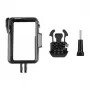 PULUZ PU883B magnetische snelkoppelingsadapter-houder voor DJI Osmo Action 5 Pro/4/3 (zwart)