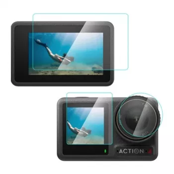 PULUZ Screenprotector van gehard glas voor DJI Osmo Action 4, transparant