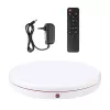 PULUZ roterende presentatiestandaard 45 cm wit